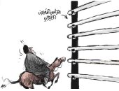 كاريكاتير صحيفة سعودية.. اتحاد دول مجلس التعاون الخليجى ضد إيران