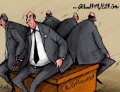 كاريكاتير الصحف الإماراتية .. رموز النظام السابق جالسون على صناديق انتخابات الجزائر