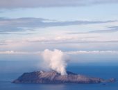 استمرار نشاط بركان "وايت آيلاند" فى نيوزيلاندا
