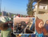 عودة الحرائق لمنزل الغزالى بالشرقية.. الأهالى: جن فى صورة قطة سوداء يشعل النيران.. ولجنة من الفتوى زارت المنزل لقراءة القرآن وبعد انصرافهم تجددت النيران.. وصاحبة المنزل: استعنا بدجالين لكتابة طلاسم على الحوائط
