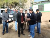 محافظ الجيزة يتفقد حالة النظافة والاشغالات بالطرق والمحاور الرئيسية