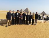 محافظة الجيزة تنظم برنامجاً سياحياً لوفد مقاطعة هونان الصينية