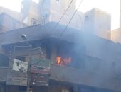 قارئ يشارك بصور السيطرة على حريق داخل شقة سكنية بمنطقة السبع بنات بالغربية