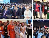 شعارهم التحدى وعنوانهم المثابرة.. قصص إنسانية من منتدى شباب العالم على أرض مدينة السلام.. جيسيكا صاحبة الإرادة الفولاذية.. والطفل زين قاهر السرطان.. والكونغولى ميشيل محارب بدرجة بطل.. فيديو وصور