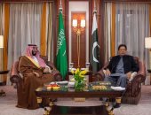 ولى العهد السعودى ورئيس وزراء باكستان يبحثان التطورات الإقليمية فى الرياض