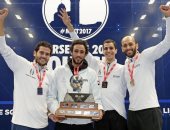 حكاية 4 ألقاب تاريخية لفراعنة الاسكواش قبل انطلاق بطولة العالم