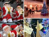 صور.. بابا نويل وأشجار الميلاد تزين شوارع ومحال الغردقة.. استعدادات مكثفة بالفنادق والمطار لاحتفالات أعياد الكريسماس ورأس السنة.. السياح يقبلون على شراء شجرة الميلاد.. والإشغال السياحى يتعدى الـ85% بالمنتجعات
