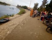 انتشال جثة عامل غرق بعد سقوطه بالتروسيكل بمياه النيل بالقليوبية