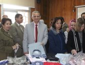  نواب رئيس جامعة طنطا يتفقدان المدن الجامعية ومعرض لبيع الملابس للطلاب بأسعار رمزية