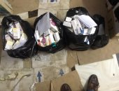 ضبط 47 ألف قرص مجهول المصدر بمخزن غير مرخص بالشرقية