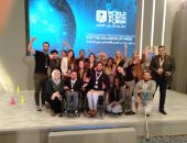 النماذج الملهمة تضىء منتدى شباب العالم.. مؤسسة "حلم" تتولى التوعية بطرق التعامل مع ذوى الاحتياجات الخاصة.. وهذه حكاية محمود يوسف لاعب منتخب مصر فى التنس على الكراسى المتحركة.. "صور"