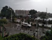 أمطار متوسطة ورياح شديدة تضرب مدن القليوبية صباح اليوم