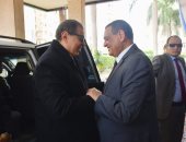 صور .. وزير القوى العاملة يصل البحيرة لافتتاح فاعليات ملتقى التوظيف بدمنهور