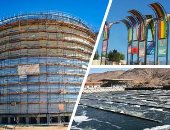 7 مشروعات كبرى بأسوان تدخل الخدمة خلال عام 2020.. الكهرباء تستقبل 1465 ميجاوات من الطاقة الشمسية ببنبان.. وإنتاج 1200 طن أمونيا يومياً بمصنع كيما الجديد.. وتحويل متحف النيل إلى مركز تراثى أفريقى.. صور