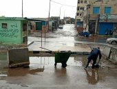 صور.. أمطار رعدية غزيرة على مناطق متفرقة بالإسكندرية