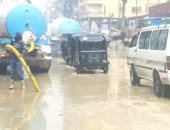 صور.. شفط مياه الأمطار من الشوارع والأنفاق بالغربية