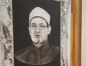 صور .. طلاب الأزهر يبدعون بالمعرض الفنى الأول للموهوبين والمبتكرين