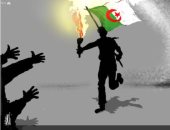 كاريكاتير صحيفة فلسطينية.. نجاح الانتخابات الجزائرية