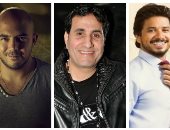 محمود العسيلى وأحمد شيبة ومصطفى حجاج يجتمعون فى حفل رأس السنة