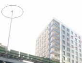 قارئ يشكو استمرار إضاءة أعمدة الإنارة نهارًا أعلى كوبرى الدقى