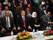 صور .. وزير القوى العاملة خلال ملتقى المشروعات الصغيرة بجامعة قناة السويس: نحلم بمليون مشروع للشباب.. محافظ الإسماعيلية: شباب مصر ثروتها الحقيقة.. ورئيس جامعة القناة: شبابنا الواعد مستقبل مصر ومصدر ثروتها