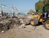 محافظة الجيزة ترفع 30 طن مخلفات من جزيرة بين البحرين