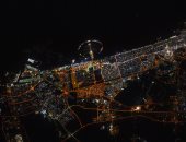 محطة الفضاء الدولية الروسية تنشر صورة بديعة لدبى