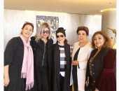 شاهد.. بوسى شلبى برفقة أصالة ورجاء الجداوى ووفاء عامر فى موسم الرياض