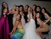 صور.. اهتمام بالغ لمتابعات الموضة على انستجرام بحفل زفاف الفاشون بلوجر رانيا فواز 