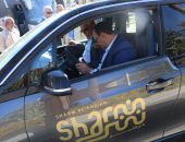 استعراض أول سيارة كهربائية فى شوارع شرم الشيخ بحضور محافظ جنوب سيناء.. صور
