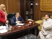 صور.. محافظ المنوفية يوجه بسرعة الانتهاء من إجراءات تقنين الأراضى