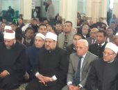 صور.. وزير الأوقاف والمفتى ومحافظ بورسعيد يؤدون صلاة الجمعة بمسجد السلام 