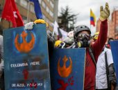 مسيرات تجوب شوارع كولومبيا ضد سياسات الرئيس إيفان دوكى