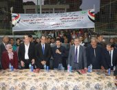 محافظ المنوفية ووزير الشباب يختتمان جولتهما بافتتاح 4 ملاعب بقرى أشمون