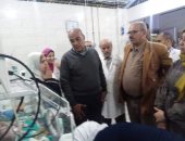صور.. رئيس مدينة الشهداء بالمنوفية يتفقد مستشفى زاوية الناعورة فى جولة مفاجئة