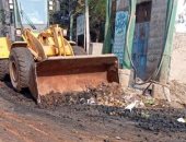 حملات لرفع القمامة بمنشأة القناطر واستكمال تطوير شوارع بالجيزة