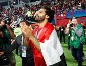 محمد صلاح يرفع علم مصر فى قلب قطر.. فيديو