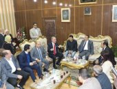 محافظ المنوفية ووزير الشباب يلتقيان أعضاء مجلس النواب لبحث ملفات الرياضة