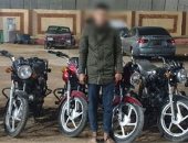 الداخلية تضبط لصا تخصص فى سرقة الدراجات النارية بالسويس