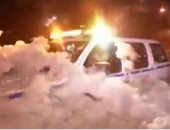 فيديو.. السيارات تعوم فى "الرغاوى" بشوارع إسبانيا بعد عاصفة جوية لمدة 4 أيام