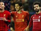 محمد صلاح وجيرارد وسواريز فى تشكيل ليفربول المثالى بالعقد الأخير