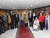 محافظ أسوان يلتقى أعضاء فرع المجلس القومى للمرأة.. صور