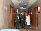 رئيس جامعة المنصورة يتفقد تجديدات العناية المركزة والمتوسطة بمستشفى الباطنة