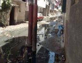 شكوى من انسداد غرفة التفتيش وغرق شوارع قرية البكوات القبلية محافظة البحيرة