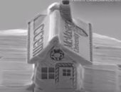 فيديو.. باحث يبنى أصغر منزل فى العالم بأبعاد أقل من قطر شعرة الإنسان بكندا