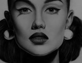 "على" يشارك صحافة المواطن برسومات لأعماله الفنية