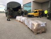 مصر تسلم شحنة مساعدات دوائية إلى البانيا لمواجهة آثار الزلزال المدمر