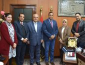 محافظ الدقهلية لمسئولي البنك الزراعى : المشاركة المجتمعية واجب علينا جميع لنهضة وبناء المحافظة 