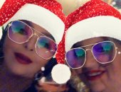 نبيلة عبيد وسمير صبرى ودلال عبد العزيز يحتفلون بفلاتر الكريسماس على إنستجرام