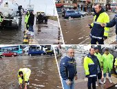 صور.. نوة "الفيضة الصغرى" تغرق الإسكندرية.. غرق الكورنيش بعد خروج مياه البحر للطريق.. وتعطيل الدراسة والامتحانات غدا.. والمحافظة تحذر المواطنين من سرعة القيادة.. والصرف الصحى تعلن الطوارئ وسيارات لشفط المياه